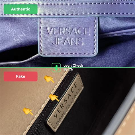 versace badjas fake|versace bag authenticity.